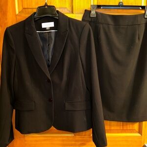 Calvin Klein Collection 2-piece Black Suit Set